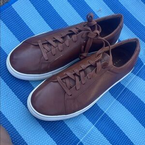 Classic Brown Men's Sneakers